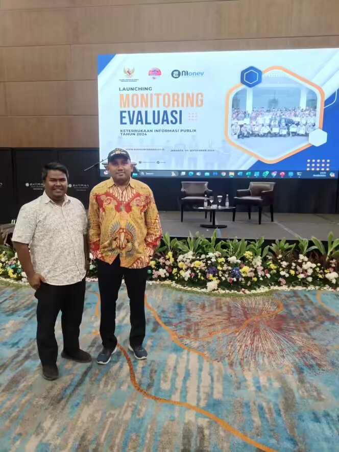 ISBI Aceh Hadiri Launching E-Monev Keterbukaan Informasi Publik 2024